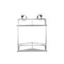 Chrome 2 Tier Suction Corner Shower Caddy - Croydex