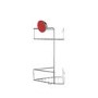 Chrome 2 Tier Suction Corner Shower Caddy - Croydex