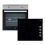 Beko QSF212X Built-In Electric Single Fan Oven And Ceramic Hob Pack Stainless Steel