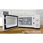 GRADE A2 - Daewoo QT3R 14L Compact Microwave Oven - Pink And White