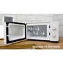 Daewoo QT3R 14L Microwave Oven - Pink And White