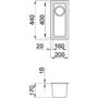 GRADE A1 - Reginox QUADRA50-B 0.5 Bowl Undermount Regi-Granite Sink Metaltek Black