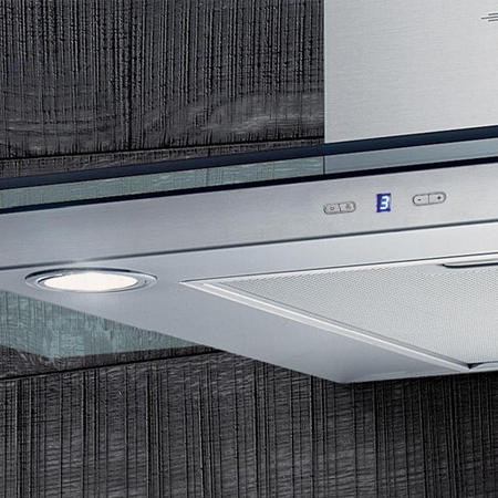 Elica QUARTZ_70 Quartz Glass Canopy 70cm Chimney Hood