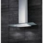 Elica QUARTZ_HP_60 Quartz High Performance 60cm Chimney Hood in Stainless Steel with Flat Glass Canopy