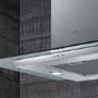Elica QUARTZ_HP_ISLAND Stainless Steel & Flat Glass 90cm Wide Island Hood