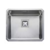 Rangemaster QUB48 Quad Undermount 480x400 1.0 Bowl Reversible Stainless Steel Sink