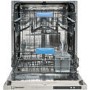 GRADE A2 - Sharp QWD492X 12 Place Fully Integrated Dishwasher