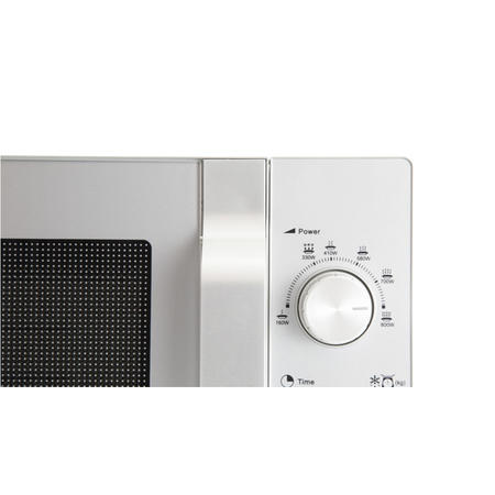 Sharp R204S 20L 800W Solo Manual Microwave - Silver