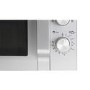 Sharp R204S 20L 800W Solo Manual Microwave - Silver