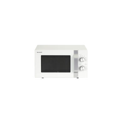 Sharp R204W 20L 800W Solo Manual Microwave - White