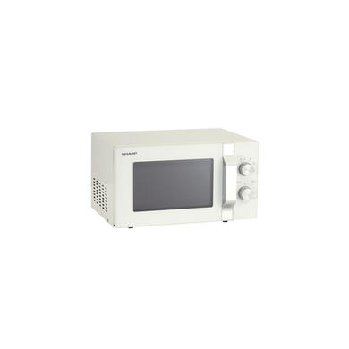 Sharp R204W 20L 800W Solo Manual Microwave - White