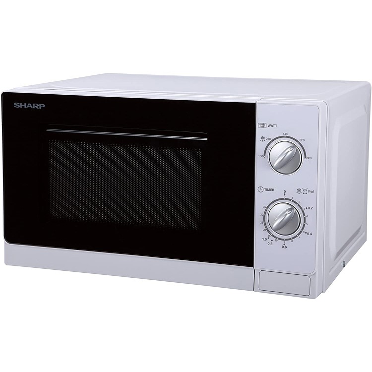 Sharp R20DWM R20WM 20L Microwave Oven - White