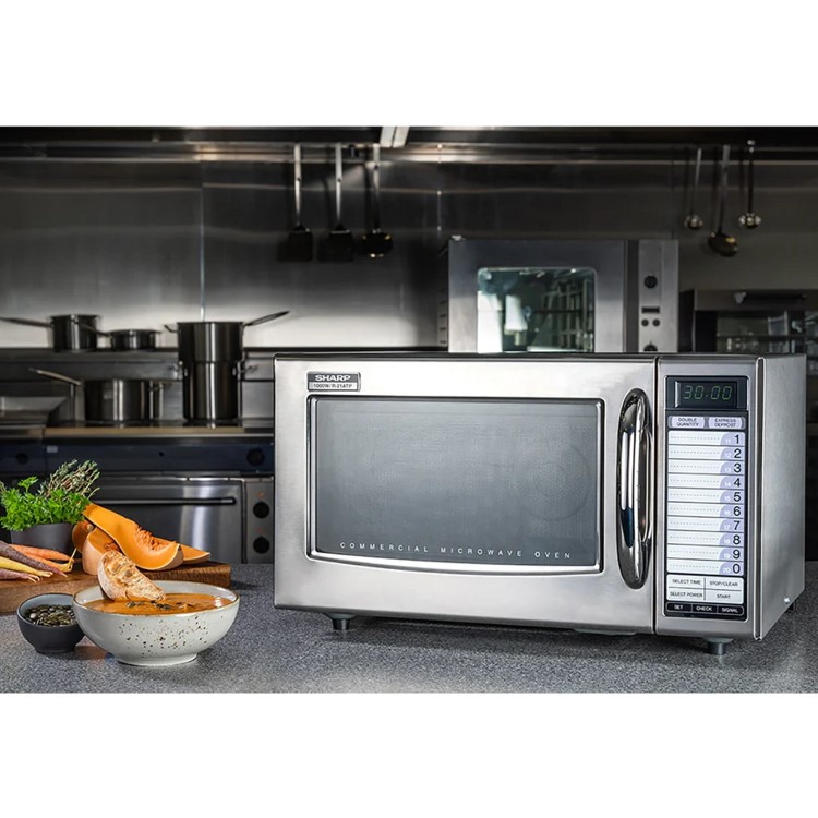 Sharp R21ATR Programmable Commercial Microwave 1000W