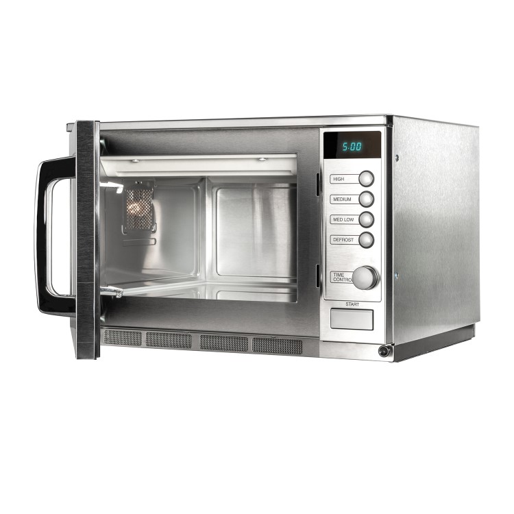Sharp R23AM Extra Heavy Duty Commercial Microwave - 1900W Manual Control