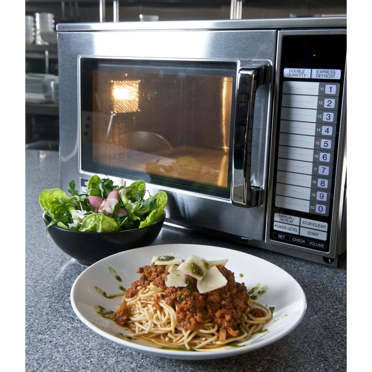 Sharp R24ATR Heavy Duty Programmable Commercial Microwave 1900W