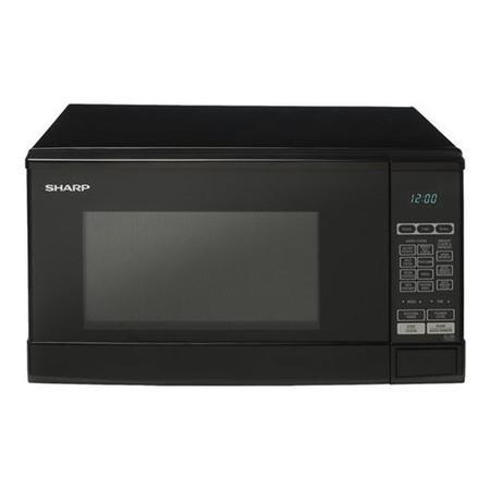 Sharp R270KM Touch Control 20 L Black Freestanding Microwave Oven