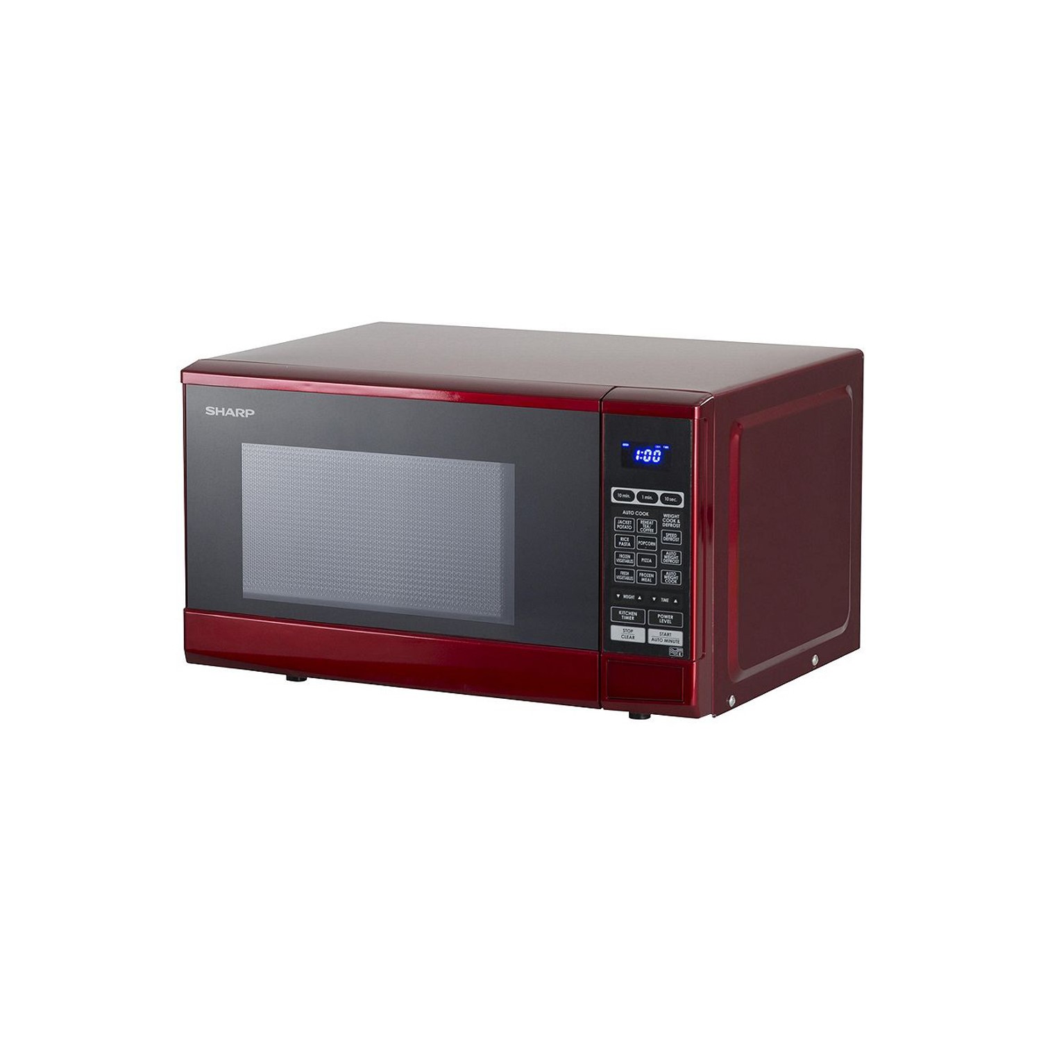 Sharp R270RDM Touch Control 20 L Red Freestanding Microwave Oven ...