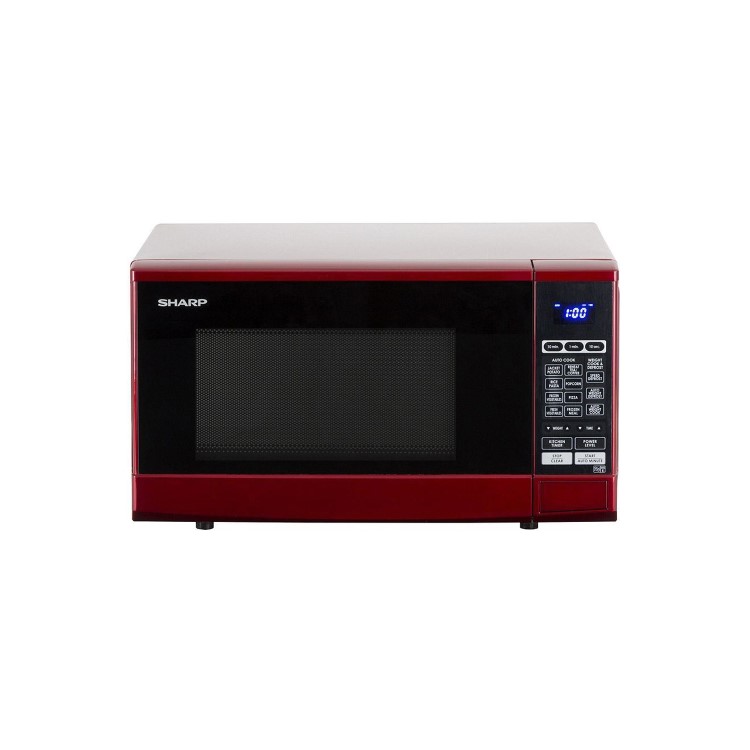 Sharp R270RDM Touch Control 20 L Red Freestanding Microwave Oven