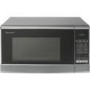 GRADE A1 - Sharp R270SLM Touch Control 20L Silver Freestanding Microwave