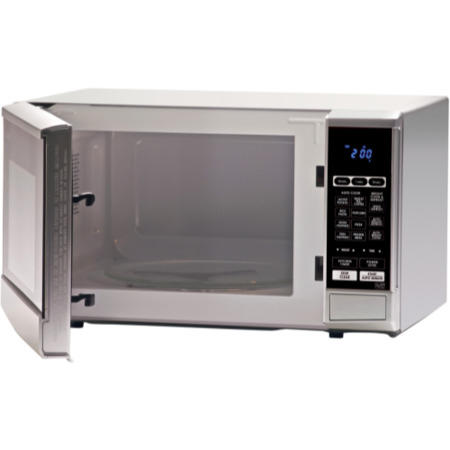 GRADE A1 - Sharp R270SLM Touch Control 20L Silver Freestanding Microwave