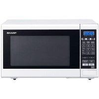 Sharp R270WM Touch Control 20 L White Freestanding Microwave