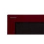 Sharp R344RDM 25L 900W Freestanding Microwave in Red
