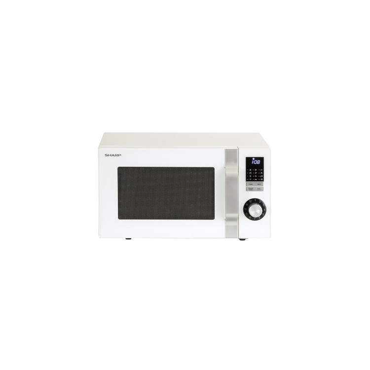 GRADE A1 - Sharp R344WM 25L 900W Freestanding Mircowave in White