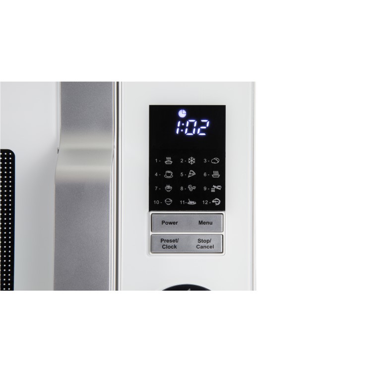 GRADE A1 - Sharp R344WM 25L 900W Freestanding Mircowave in White