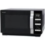 GRADE A1 - Sharp R360KM 23L 900W Freestanding Microwave Oven With Flat Tray - Black