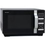 GRADE A1 - Sharp R360KM 23L 900W Freestanding Microwave Oven With Flat Tray - Black