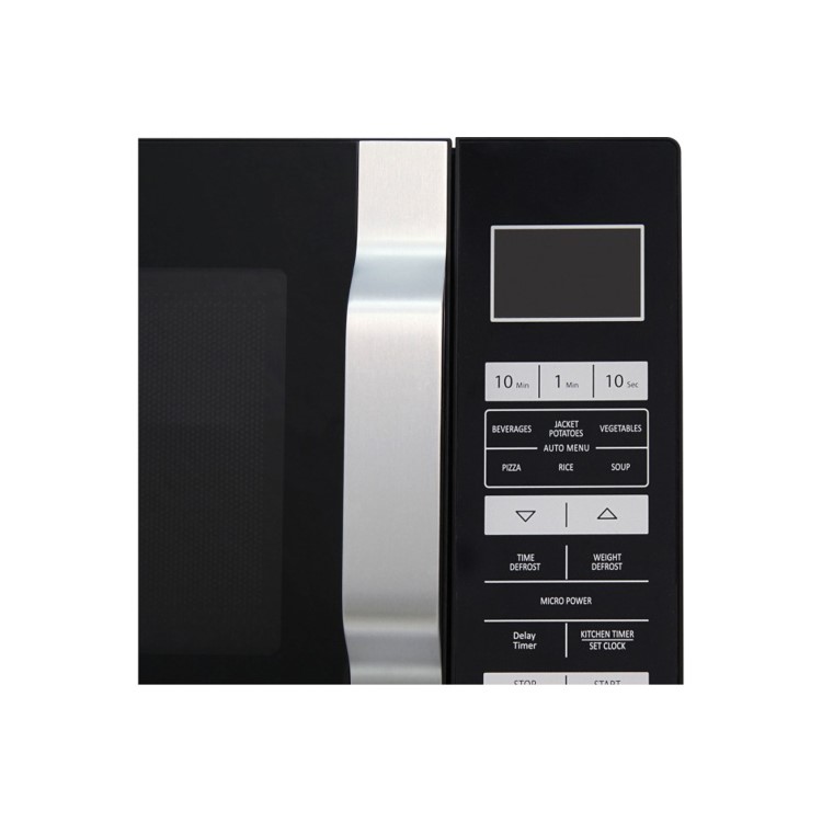 GRADE A1 - Sharp R360KM 23L 900W Freestanding Microwave Oven With Flat Tray - Black