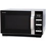 Sharp R360SLM 23L 900W Freestanding Microwave Oven With Flat Tray - Silver