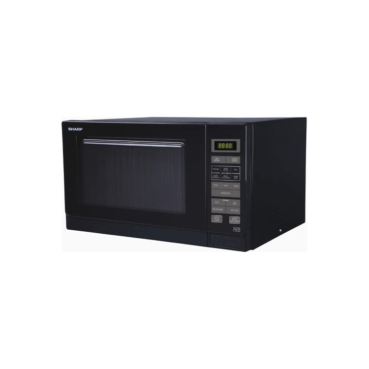 Sharp R372KM 25L Digital Microwave Oven - Black