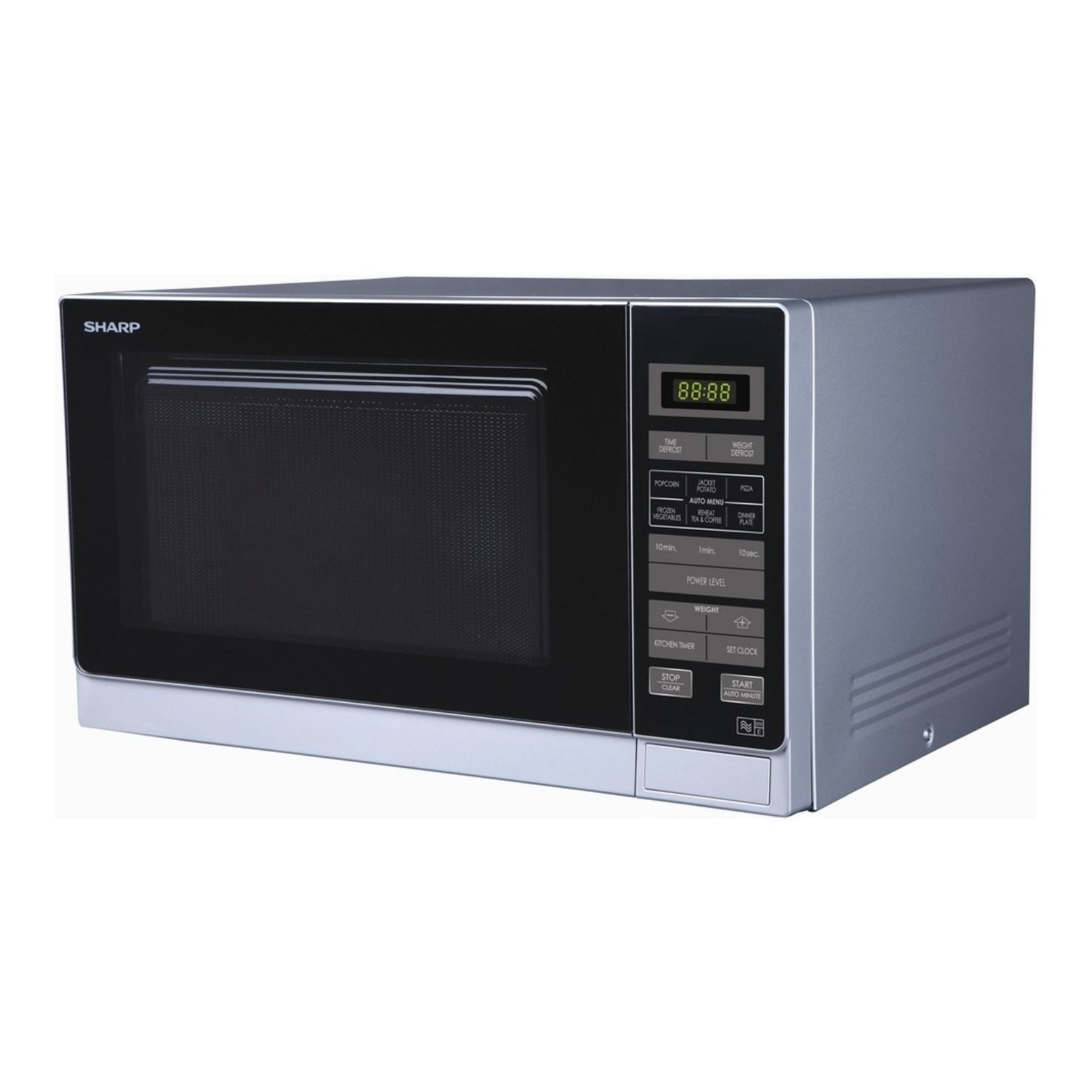 Sharp 25L Digital Microwave Silver R372SLM Appliances Direct