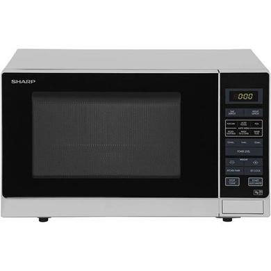 GRADE A2 - Sharp R372SLM 25L 900W Freestanding Microwave in Silver