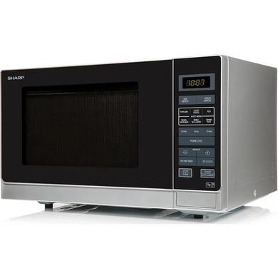 GRADE A2 - Sharp R372SLM 25L 900W Freestanding Microwave in Silver