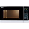 Sharp 25L Freestanding Solo Digital Microwave Oven - White