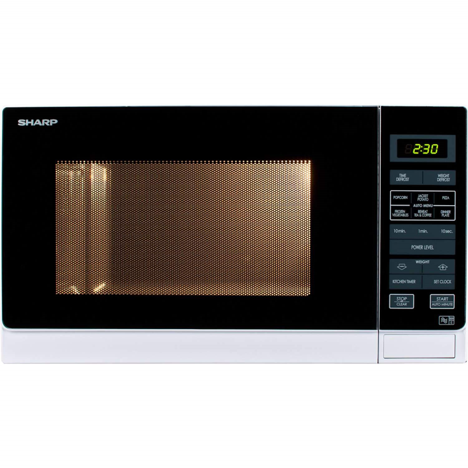 sharp microwave oven how to use