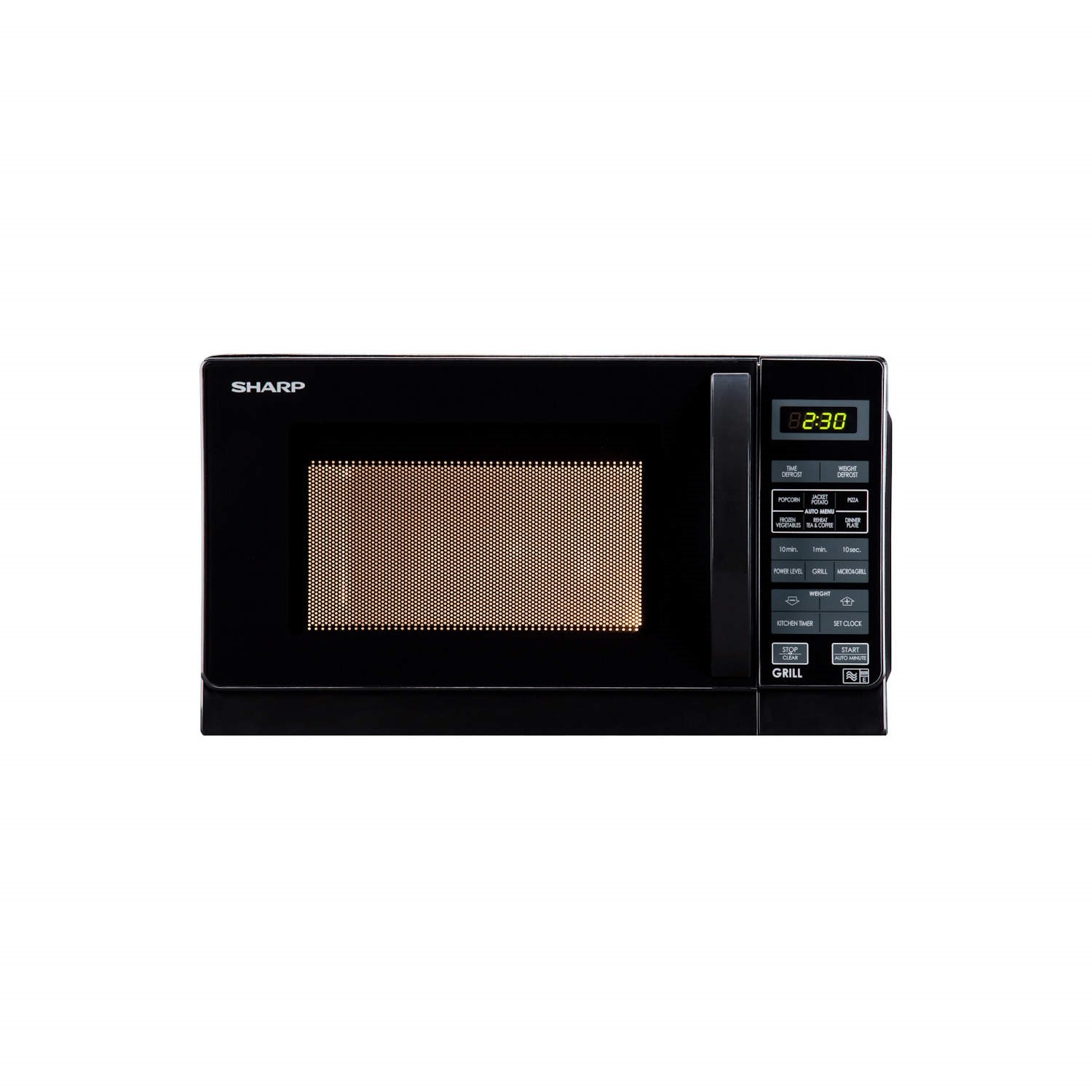Sharp R662KM 800W 20L Freestanding Microwave With Grill - Black ...