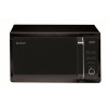 GRADE A1 - Sharp R664KM 20L 800W Freestanding Microwave With Grill in Black