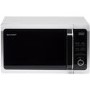 Sharp R664SLM 20L 800W Freestanding Microwave With Grill in Silver