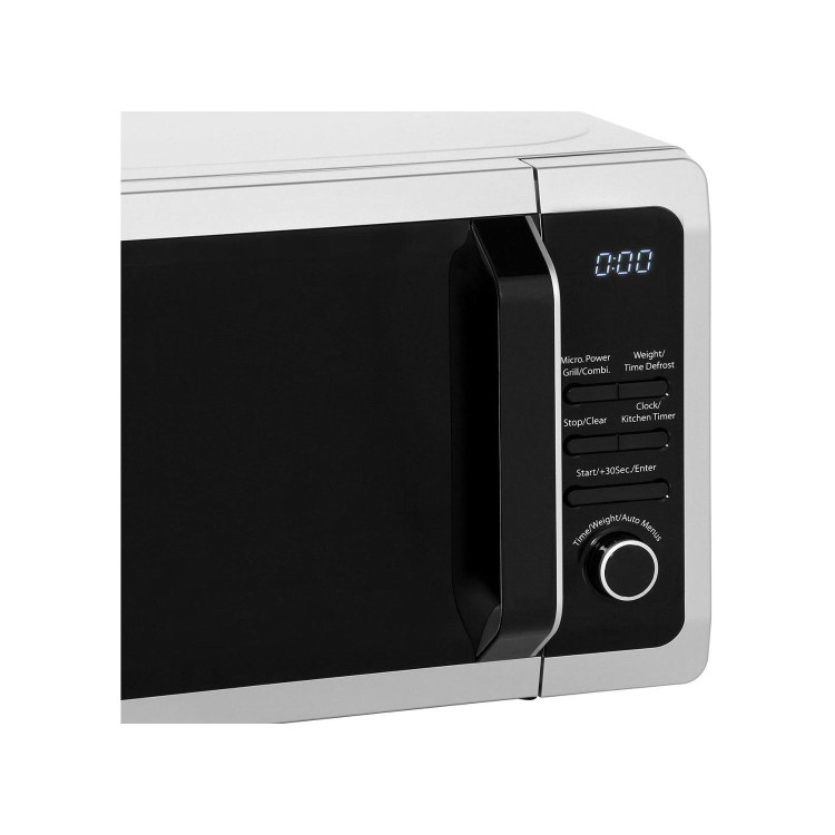 Sharp R664SLM 20L 800W Freestanding Microwave With Grill in Silver