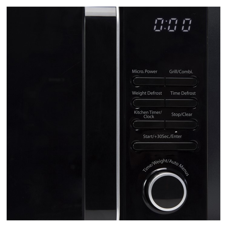 Sharp R764KM 25L Digital Microwave Oven with Grill - Black