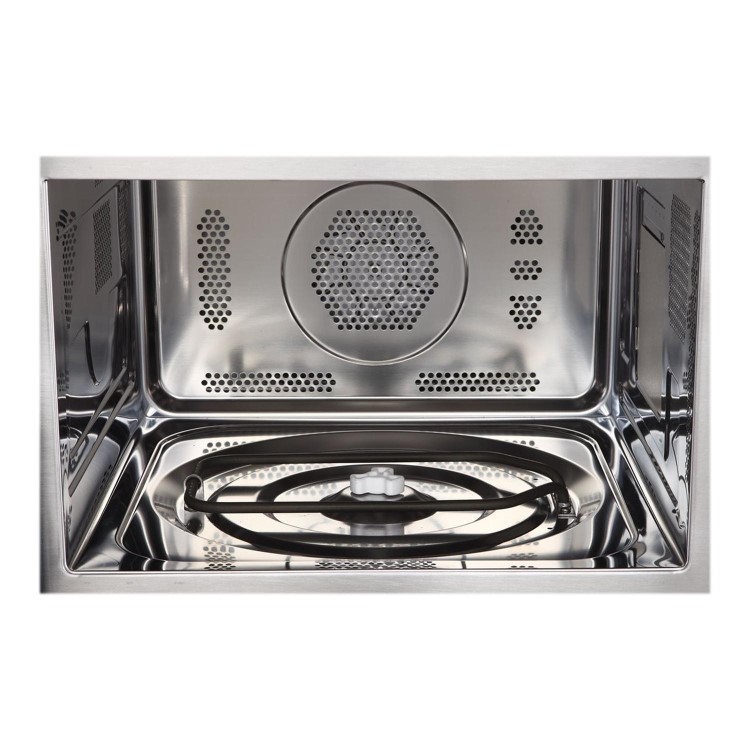 Sharp R843SLM 23L Digital Combination Microwave Oven with Grill - Silver & Black