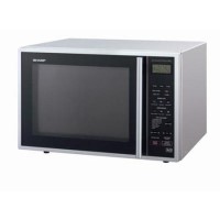 Sharp R959SLM 900W 40L Silver Touch Control Freestanding Combi Microwave Oven