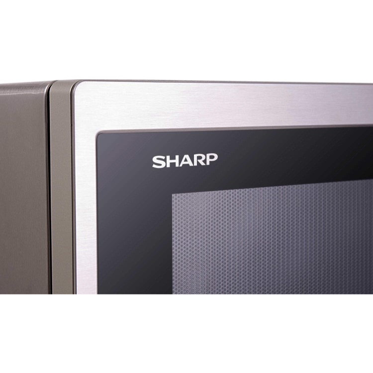 GRADE A1 - Sharp R982STM 42L 900W Freestanding Combination Microwave in Stainless Steel