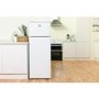 Indesit RAA29 20/80 Split Top Mount Freestanding Fridge Freezer White