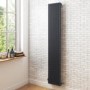 Vertical Tall Anthracite Radiator - 1800 x 324mm