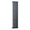 Vertical Anthracite Tall Radiator - 1800 x 399mm