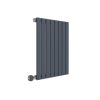 Horizontal Anthracite Grey Flat Panel Radiator - 600 x 600mm